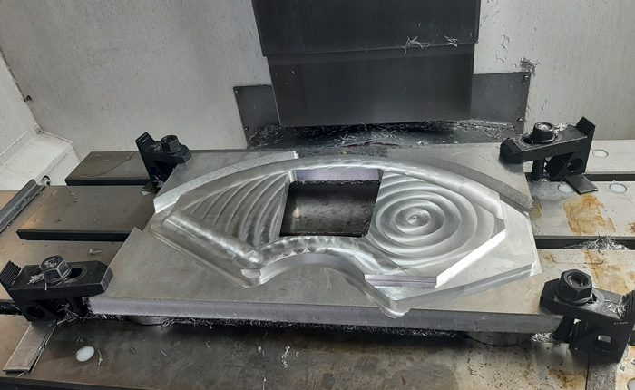Industrial dies and molds for specific needs that the client requires